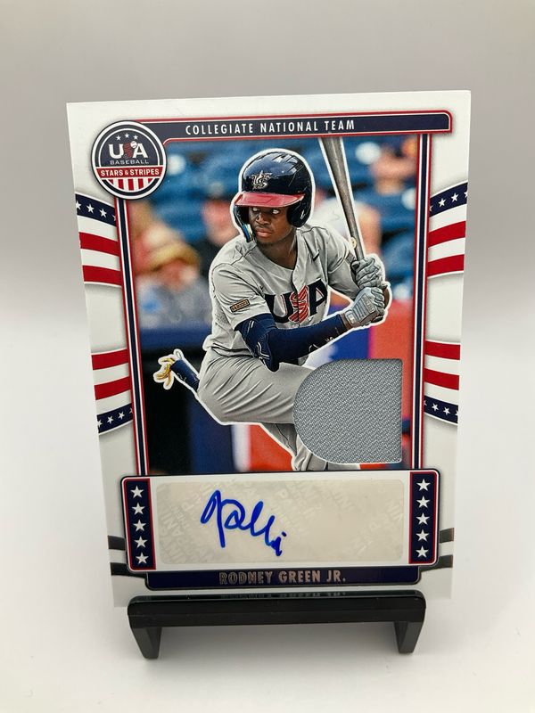 2024 USA STARS &amp; STRIPES RODNEY GREEN JR /199 PATCH AUTO NTS-RG