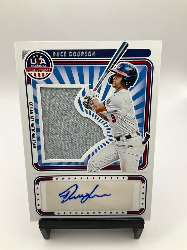 2024 USA STARS &amp; STRIPES DUCE GOURSON /199 PATCH AUTO SS-DG