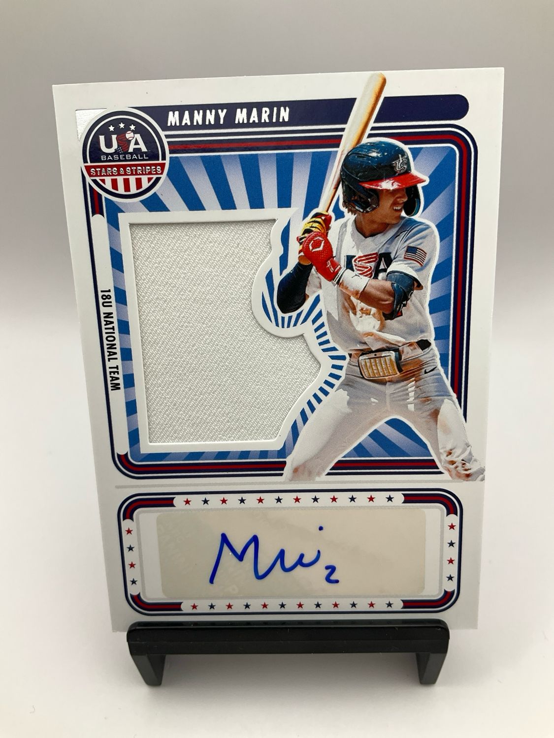 2024 USA STARS &amp; STRIPES MANNY MARIN /199 PATCH AUTO SS-MM