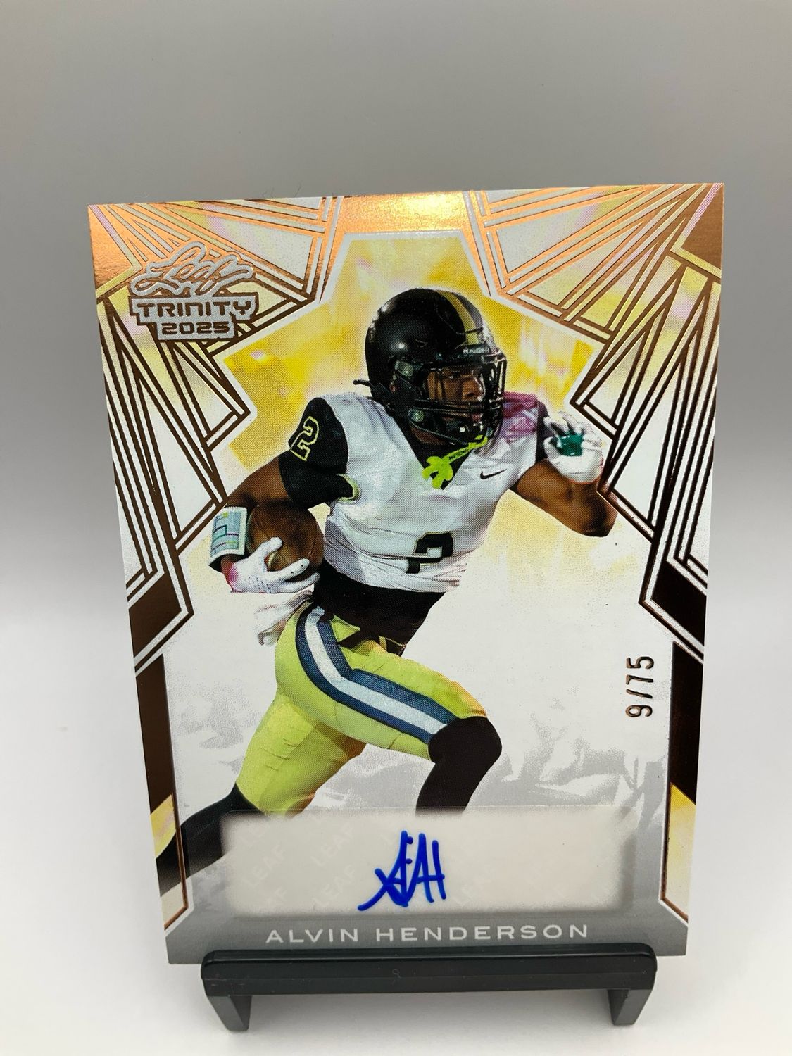 2025 LEAF TRINITY AUTO ALVIN ANDERSON /75 BA-AH1