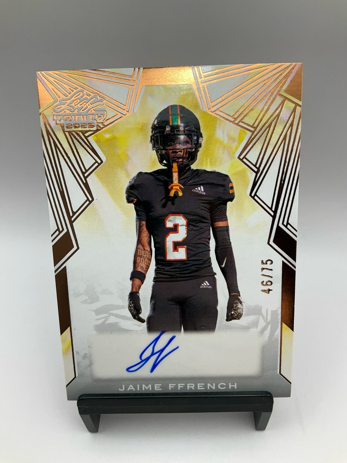 2025 LEAF TRINITY AUTO JAIME FFRENCH /75 BA-JF1