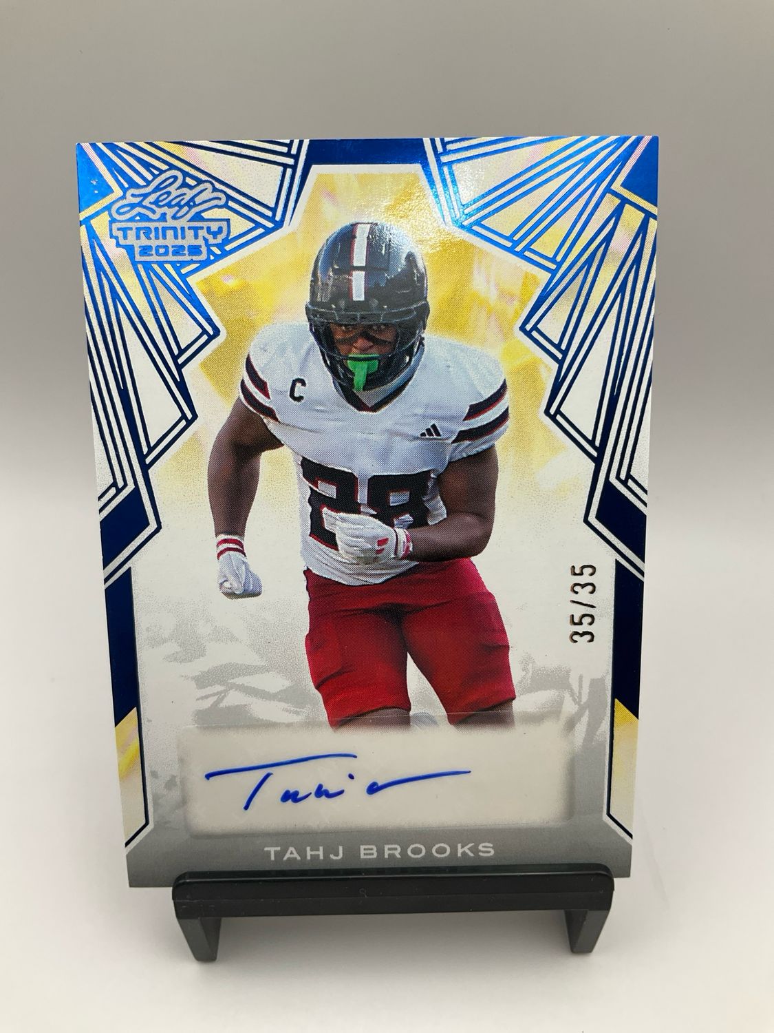 2025 LEAF TRINITY AUTO TAHJ BROOKS /35 BA-TB1