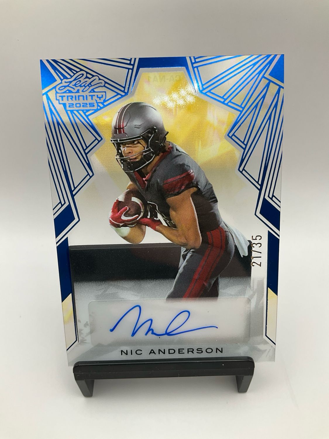 2025 LEAF TRINITY ACETATE AUTO NIC ANDERSON /35 CA-NA1