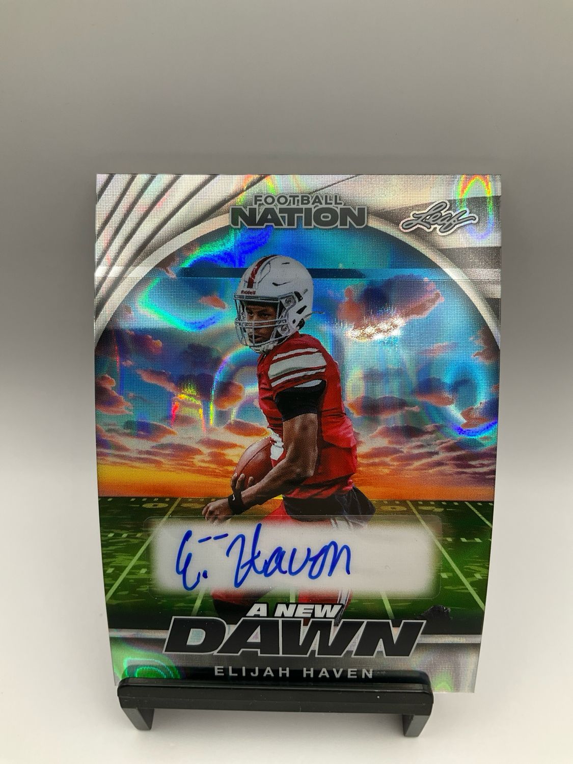 2025 LEAF FOOTBALL NATION AUTO ELIJAH HAVEN /15 NA-EH1