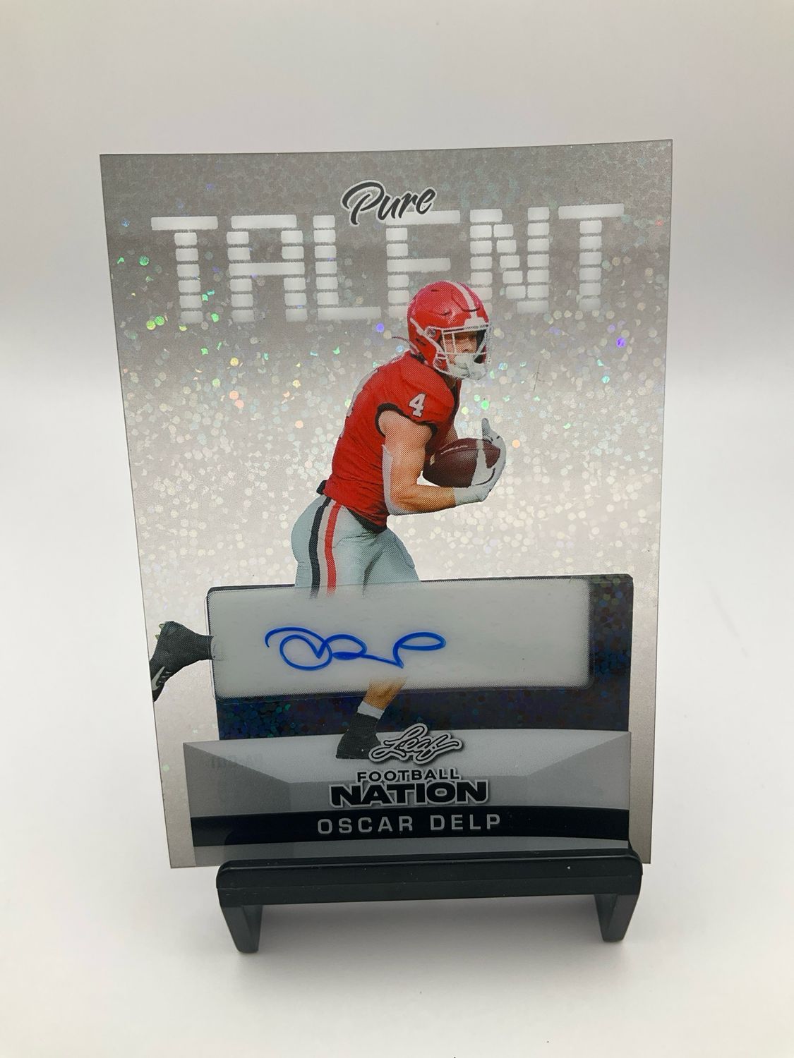 2025 LEAF FOOTBALL NATION AUTO OSCAR DELP /15 PA-OD1