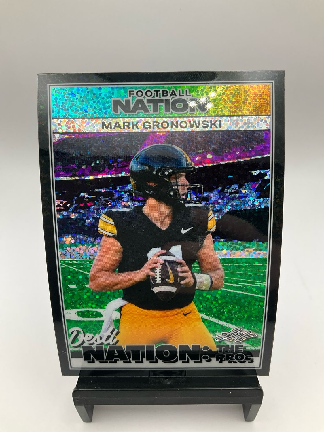 2025 LEAF FOOTBALL NATION MARK GRONOWSKI 1/1 DPB-12