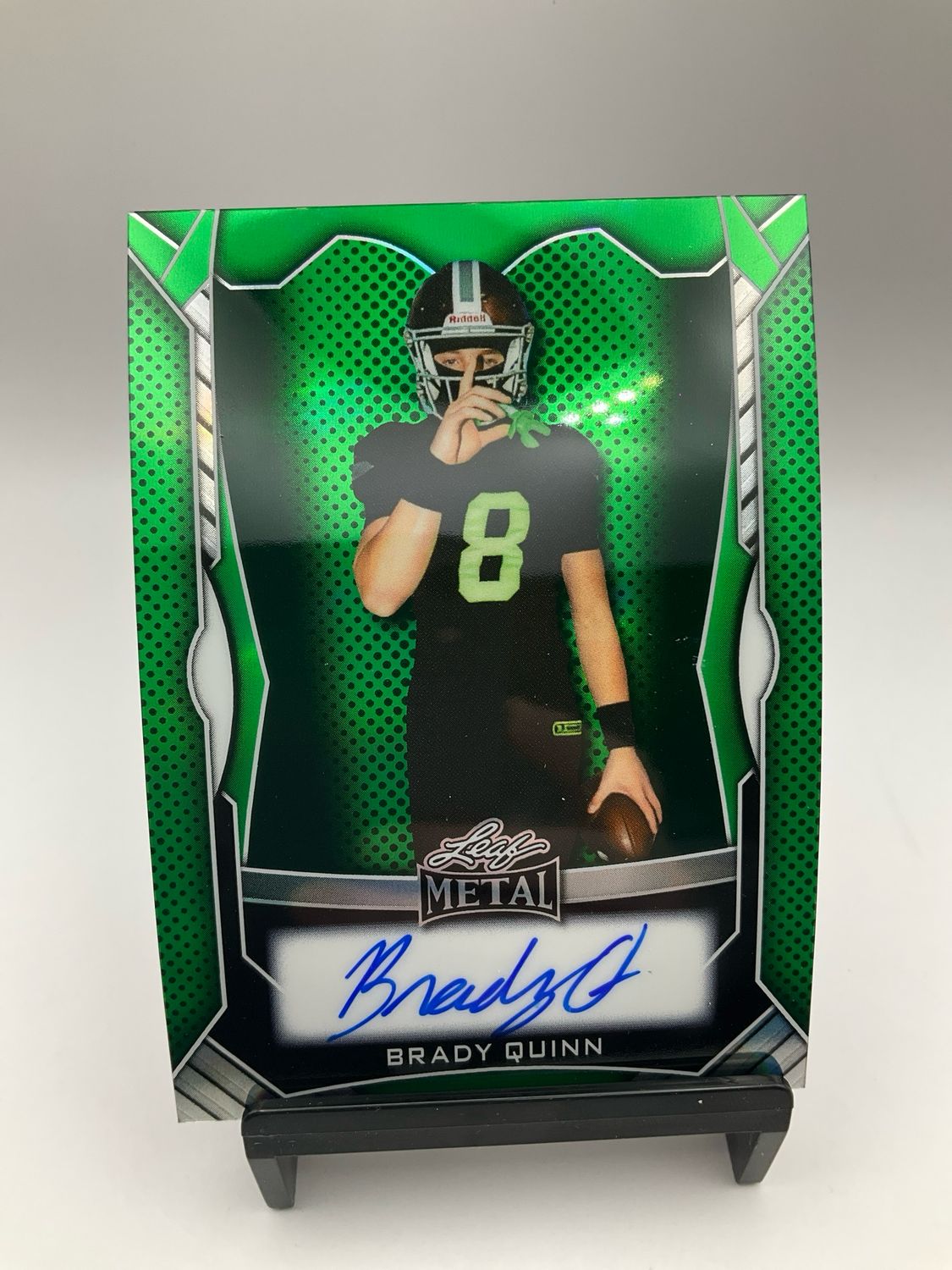 2025 LEAF METAL AUTO BRADY QUINN /25 LA-BQ1