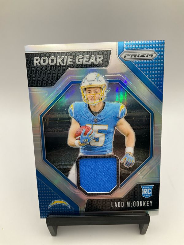 2024 PRIZM LADD MCCONKEY ROOKIE GEAR RG-LMY