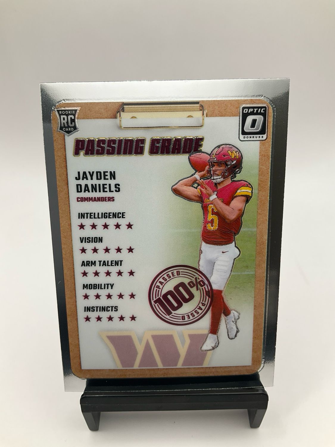 2024 OPTIC JAYDEN DANIELS PASSING GRADE 2