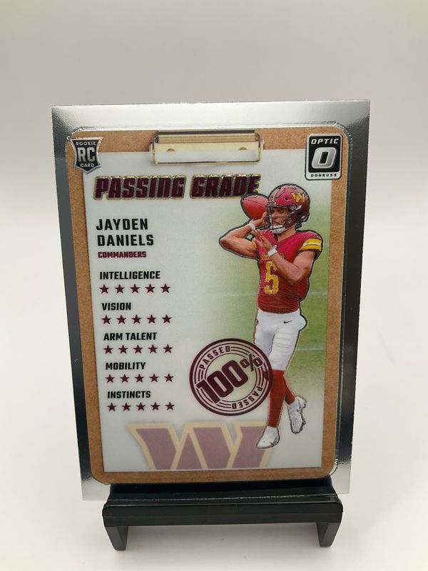 2024 OPTIC JAYDEN DANIELS PASSING GRADE 2