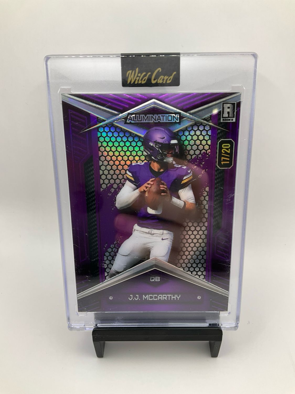 2024 WILD CARD ALUMINATION JJ MCCARTHY /20 BC-JM