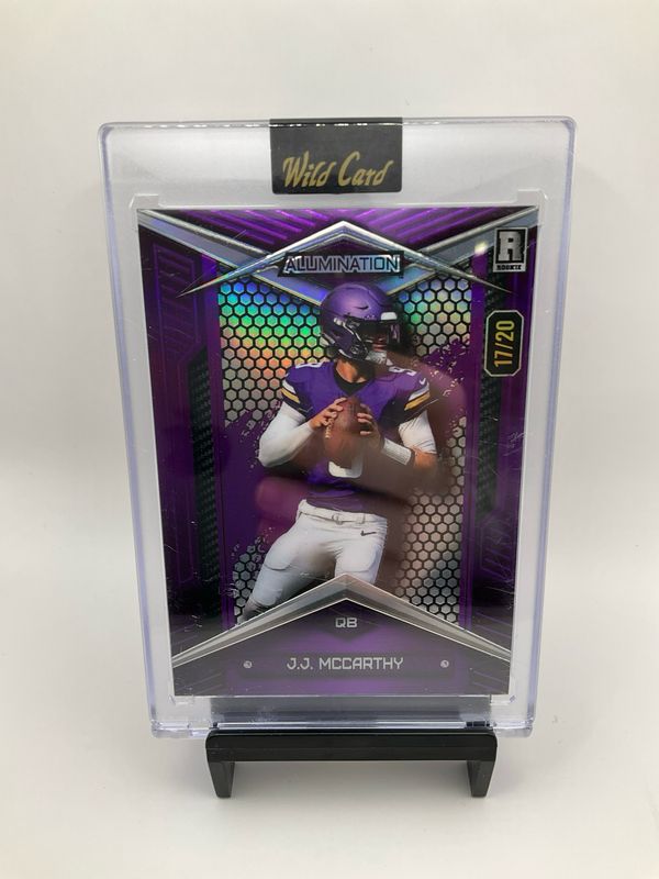 2024 WILD CARD ALUMINATION JJ MCCARTHY /20 BC-JM