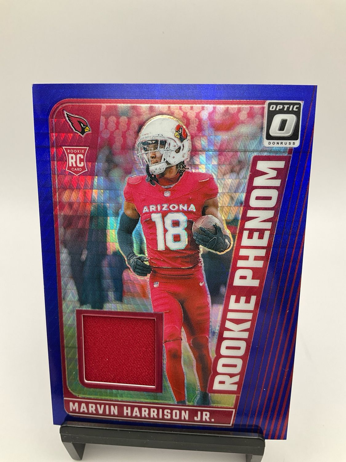 2024 OPTIC MARVIN HARRISON JR ROOKIE PHENOM BLUE HYPER RPB-MHJ