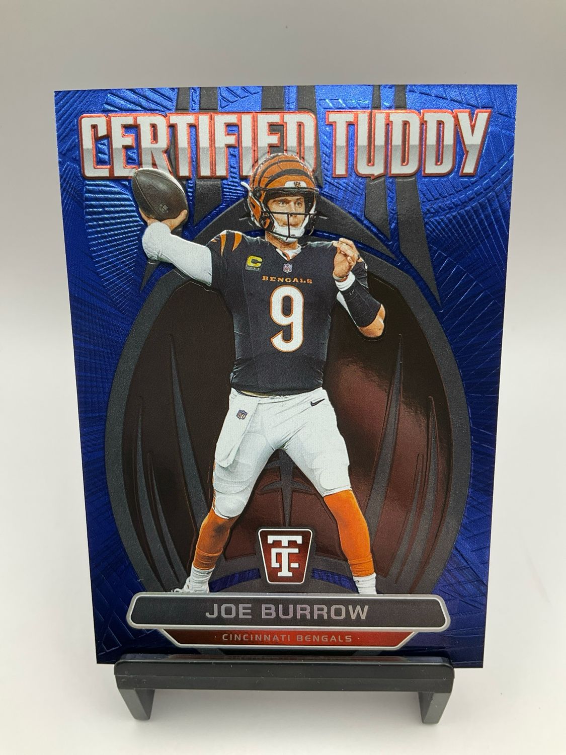 2024 TOTALLY CERTIFIED JOE BURROW CERTIFIED TUDDY /199 BLUE 16