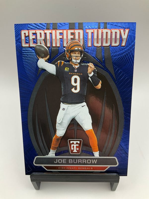 2024 TOTALLY CERTIFIED JOE BURROW CERTIFIED TUDDY /199 BLUE 16