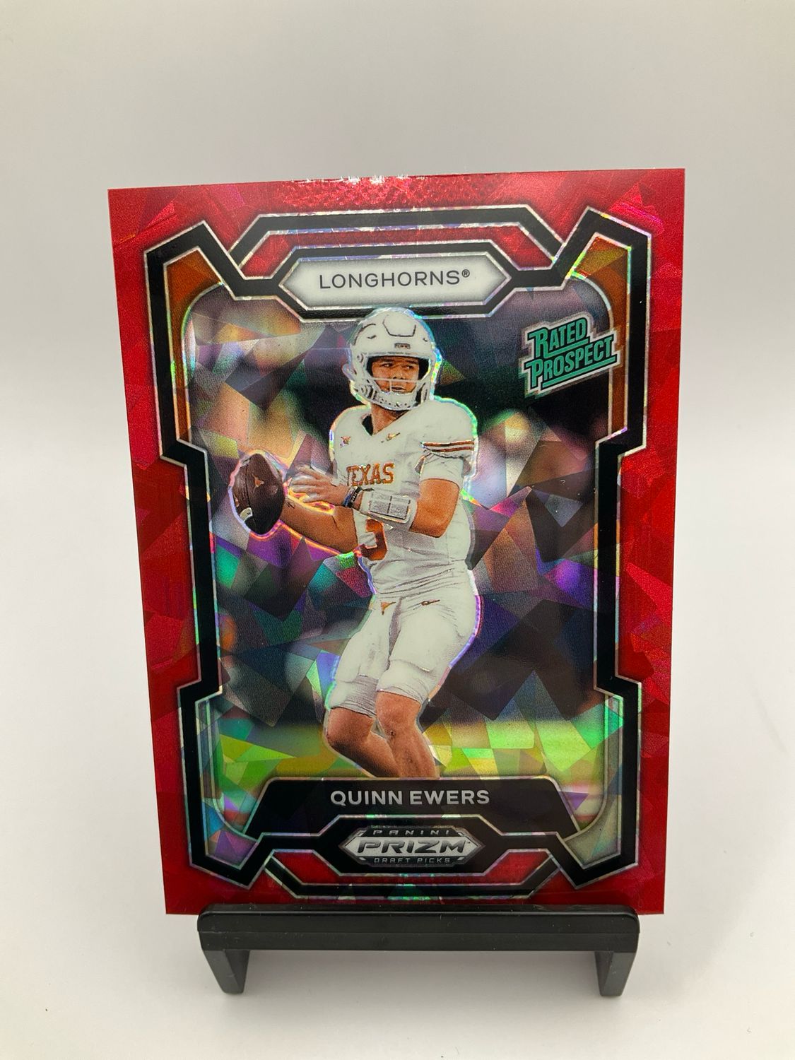 2024 PRIZM DRAFT PICKS QUINN EWERS RED ICE 191