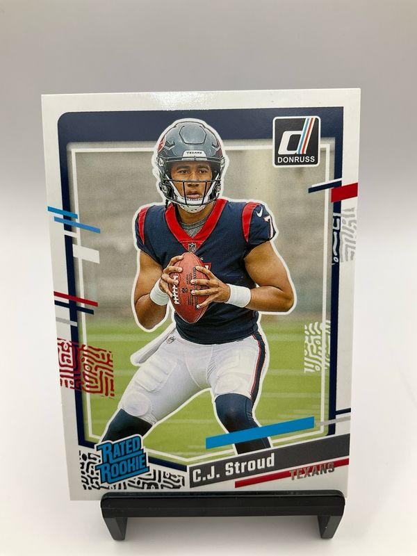 2023 DONRUSS RATED ROOKIE CJ STROUD 339