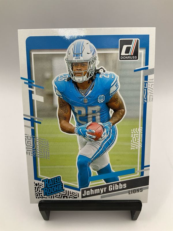 2023 DONRUSS RATED ROOKIE JAHMYR GIBBS 331