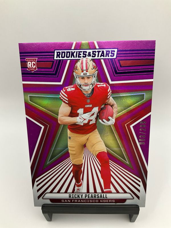 2024 ROOKIES &amp; STARS RICKY PEARSALL /299 PURPLE 184
