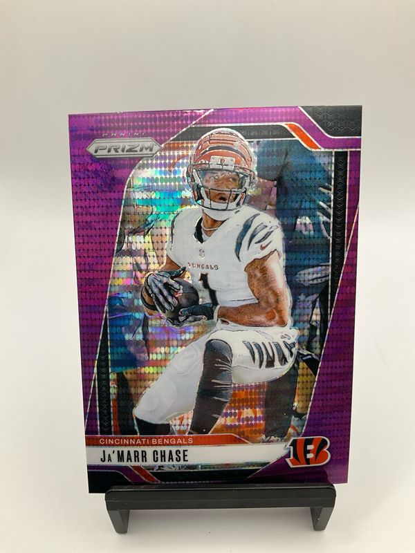 2024 PRIZM JA'MARR CHASE PURPLE PULASR 57
