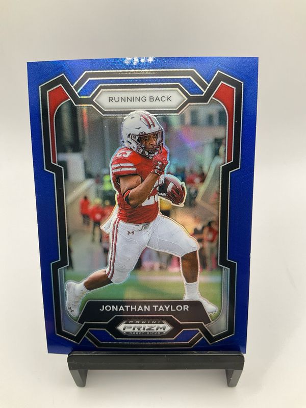 2024 PRIZM DRAFT PICKS JONATHAN TAYLOR /199 BLUE 57