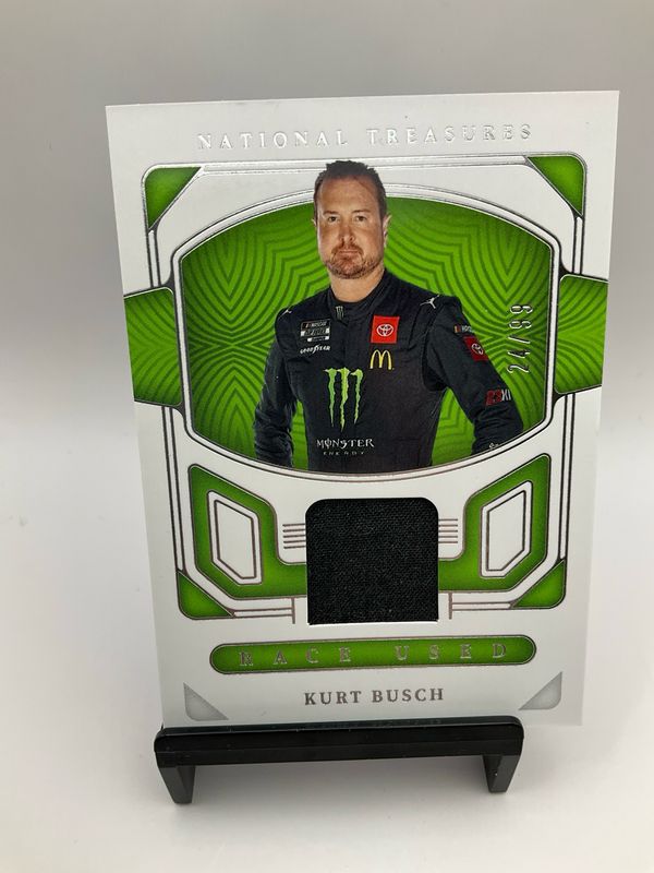 2023 NATIONAL TREASURES KURT BUSCH /99 PATCH RU-KTB