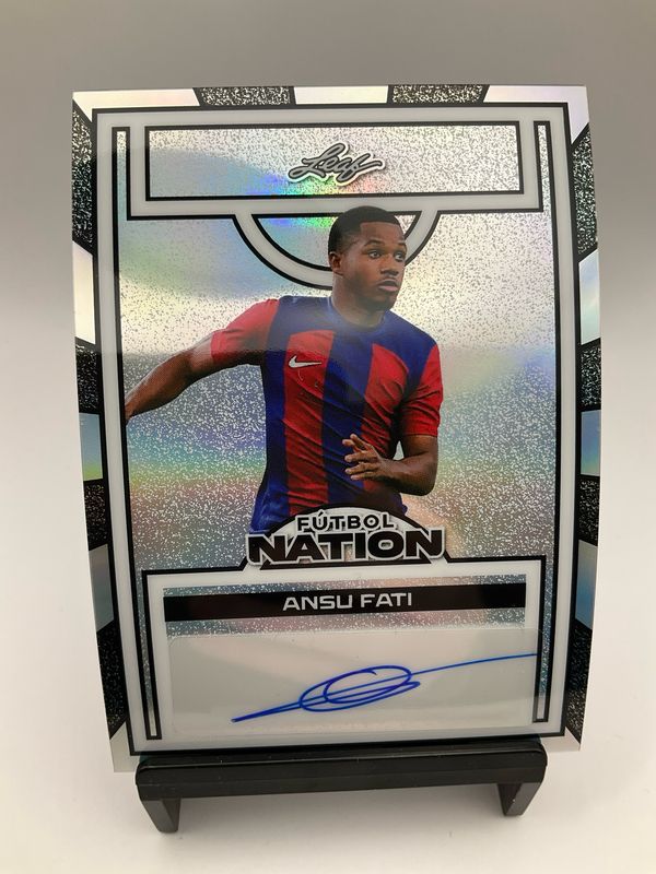 2025 FUTBOL NATION ANSU FATI 1/1 AUTO FA-AF1
