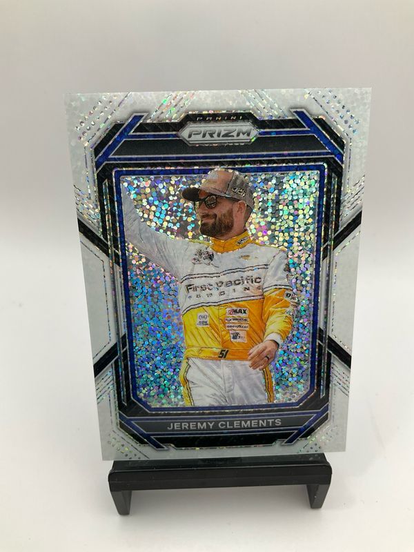 2023 PRIZM JEREMY CLEMENTS WHITE SPARKLE 58