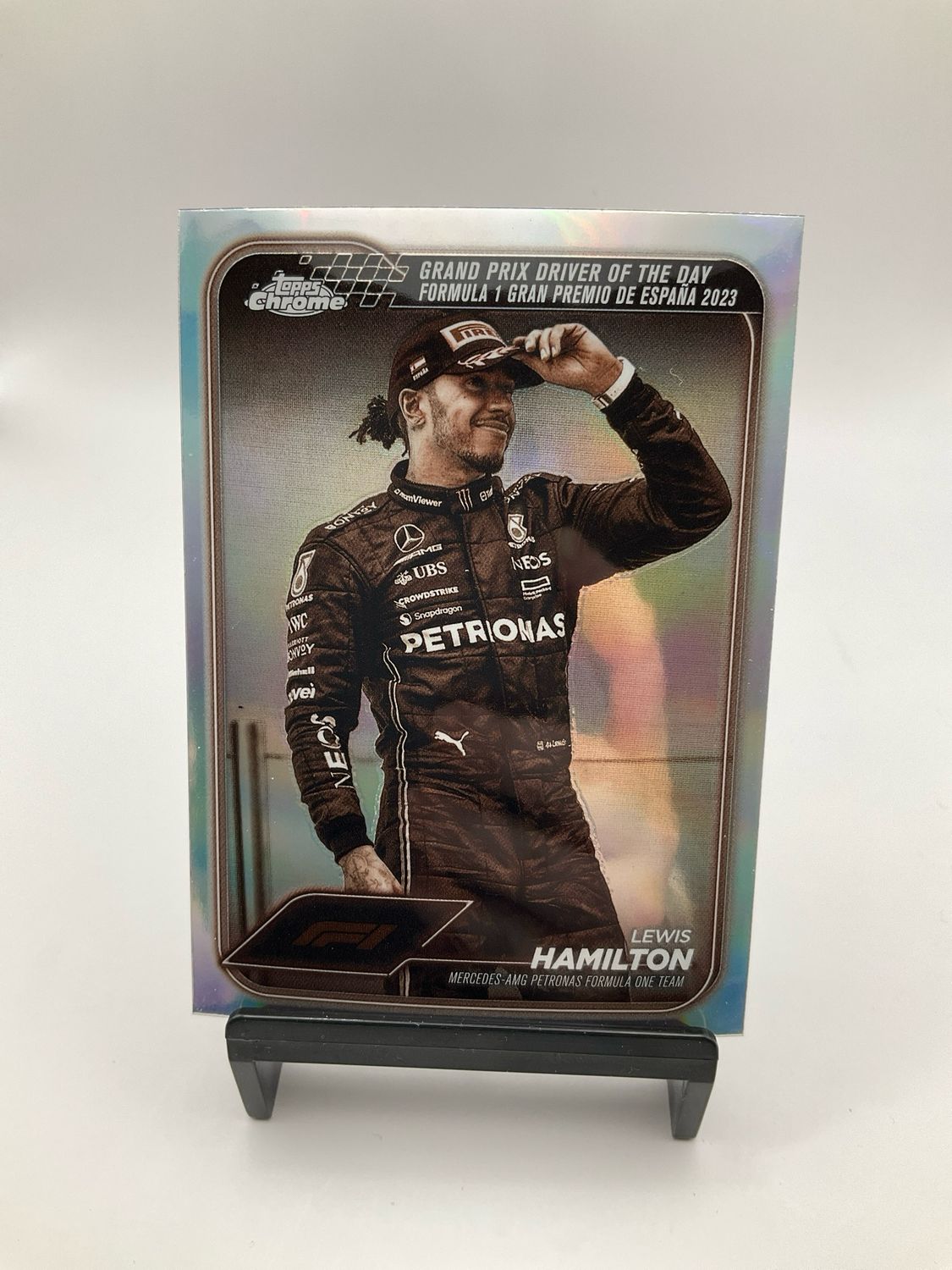 2024 TOPPS CHROME LEWIS HAMILTON SEPIA 165