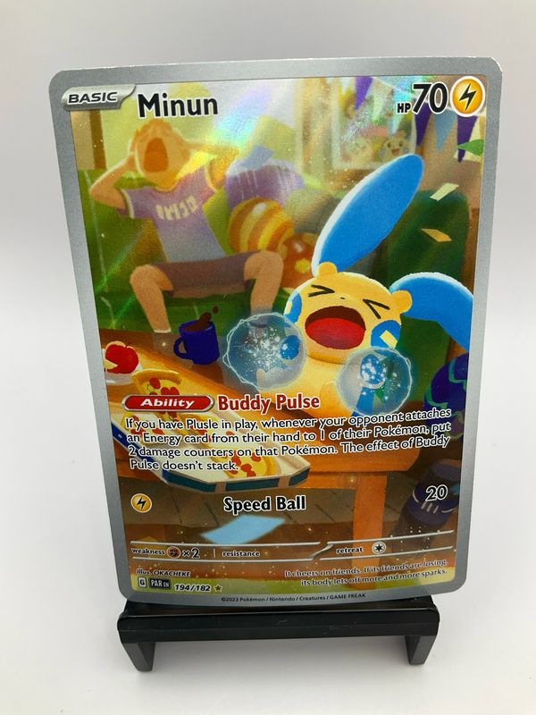 2023 POKEMON ART RARE MINUN 194/182