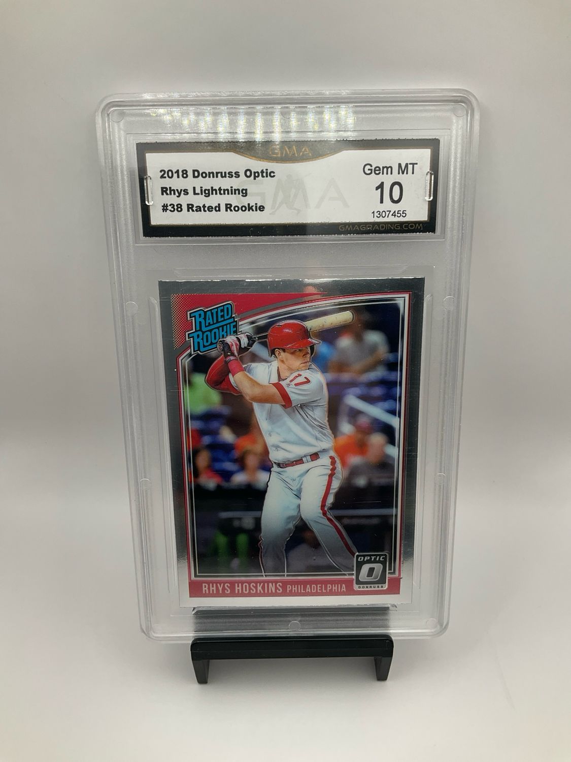 2018 OPTIC RHYS HOSKINS 38 GMA 10