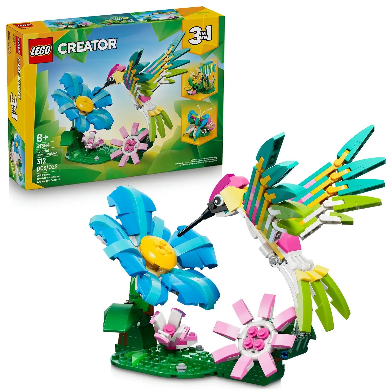 LEGO Wild Animals: Colorful Hummingbird