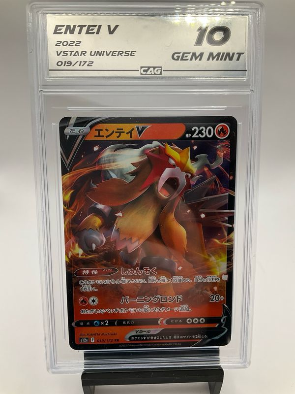 2022 POKEMON ENTEI V JAPANESE 19 CAG 10
