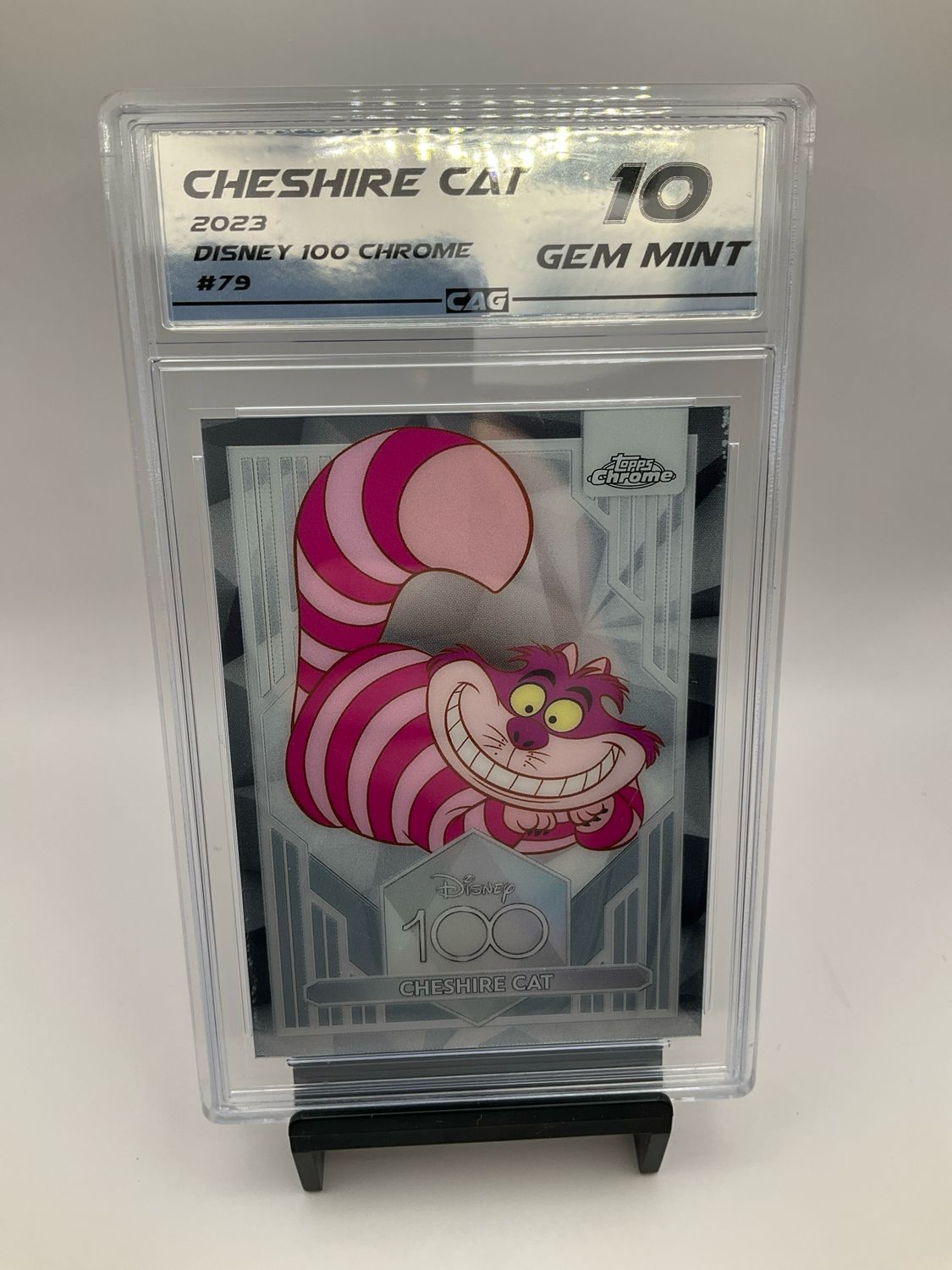 2023 DISNEY 100 CHROME CHESHIRE CAT 79 CAG 10