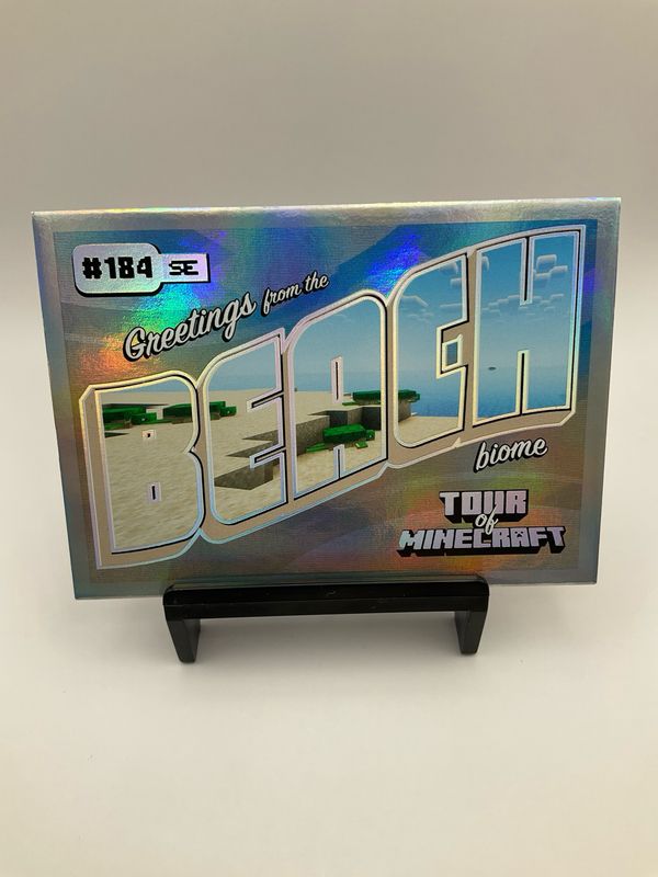 2025 MINECRAFT SE /75 SILVER BEACH NO. 184
