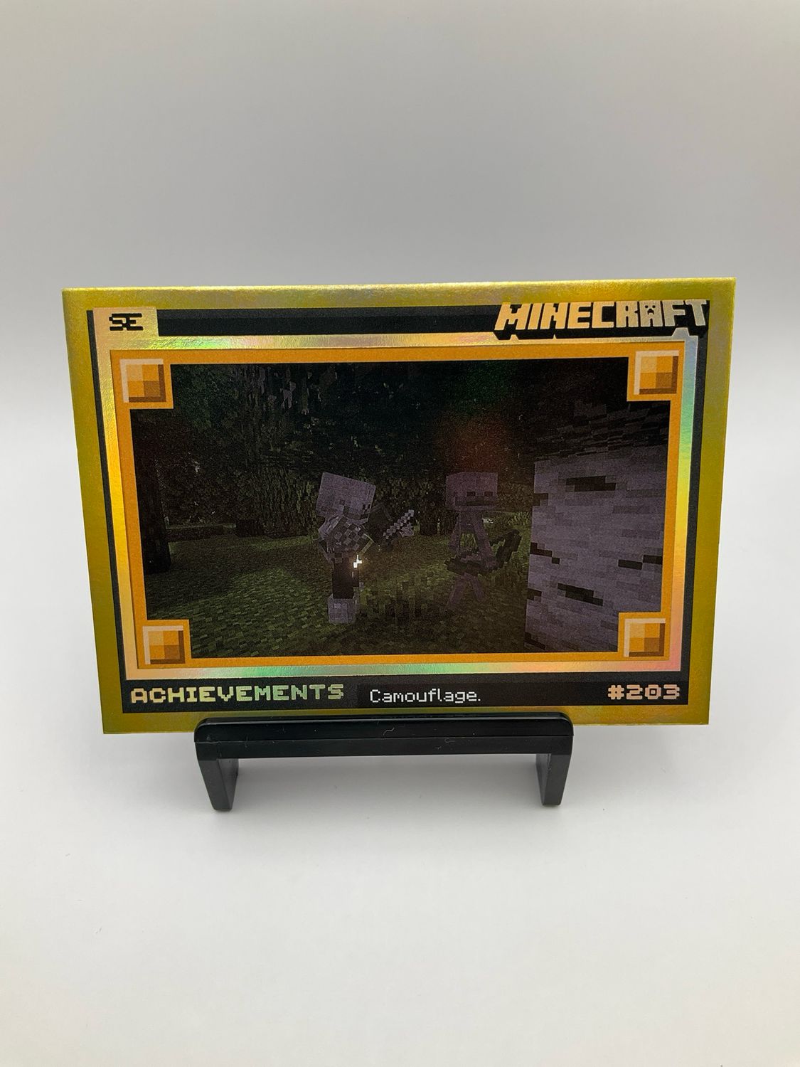 2025 MINECRAFT SE CAMOUFLAGE /50 GOLD NO. 203