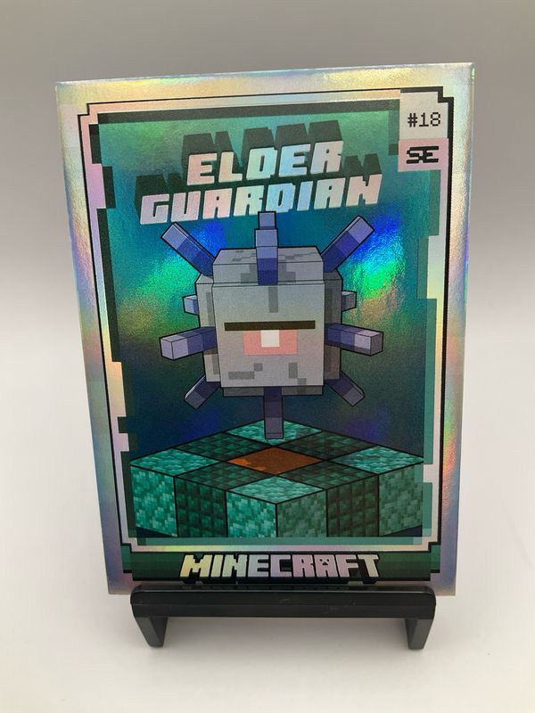 2025 MINECRAFT SE /75 SILVER ELDER GUARDIAN NO. 18