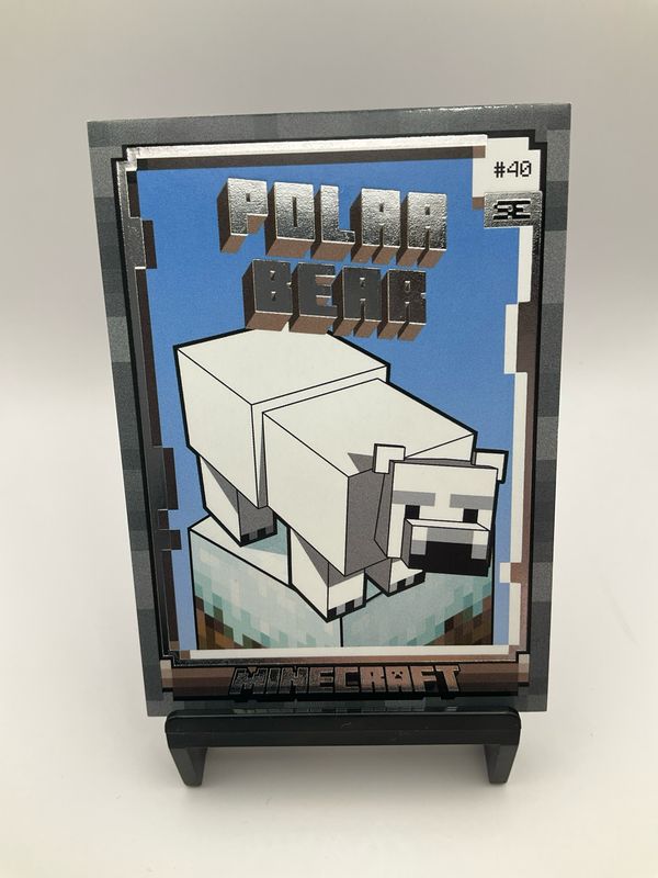 2025 MINECRAFT SE /199 STONE POLAR BEAR NO. 40