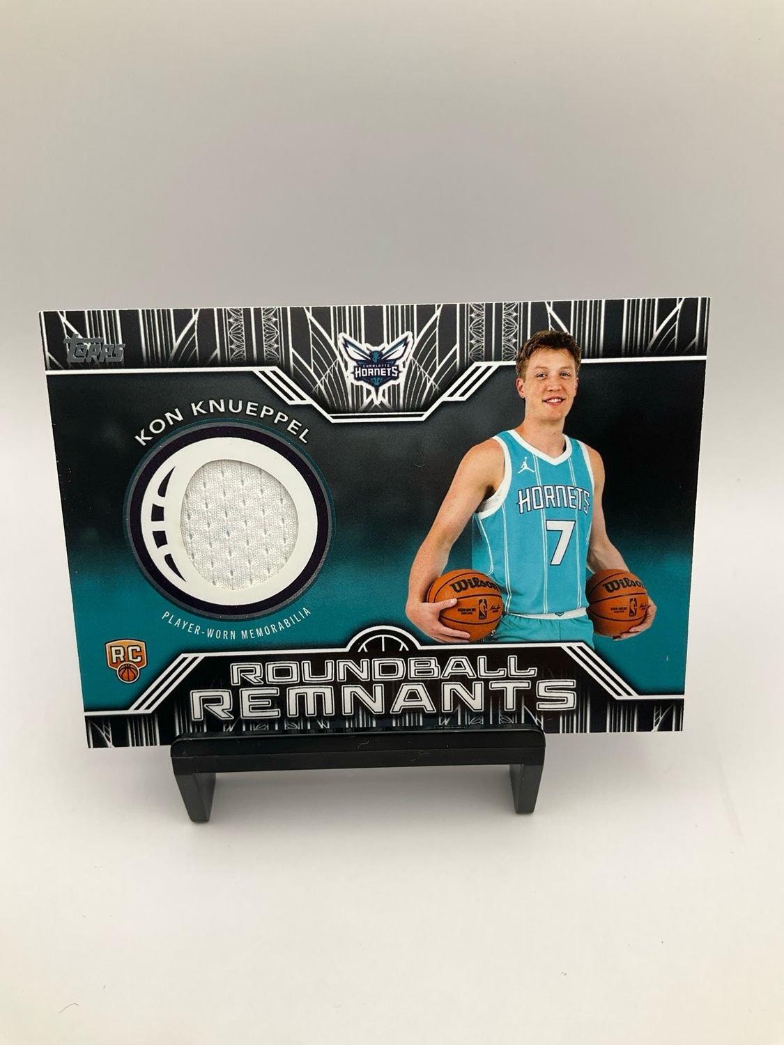 2025 TOPPS KON KNUEPPEL ROUNDBALL REMNANTS PATCH