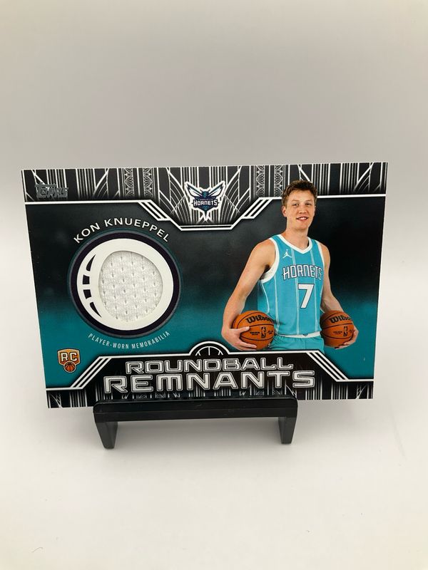 2025 TOPPS KON KNUEPPEL ROUNDBALL REMNANTS PATCH