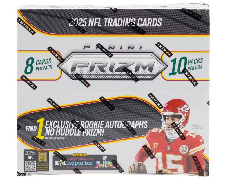 2025 PRIZM FOOTBALL NO HUDDLE
