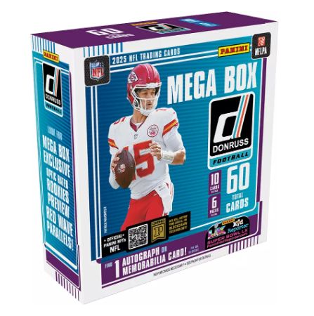 2025 DONRUSS FOOTBALL MEGA