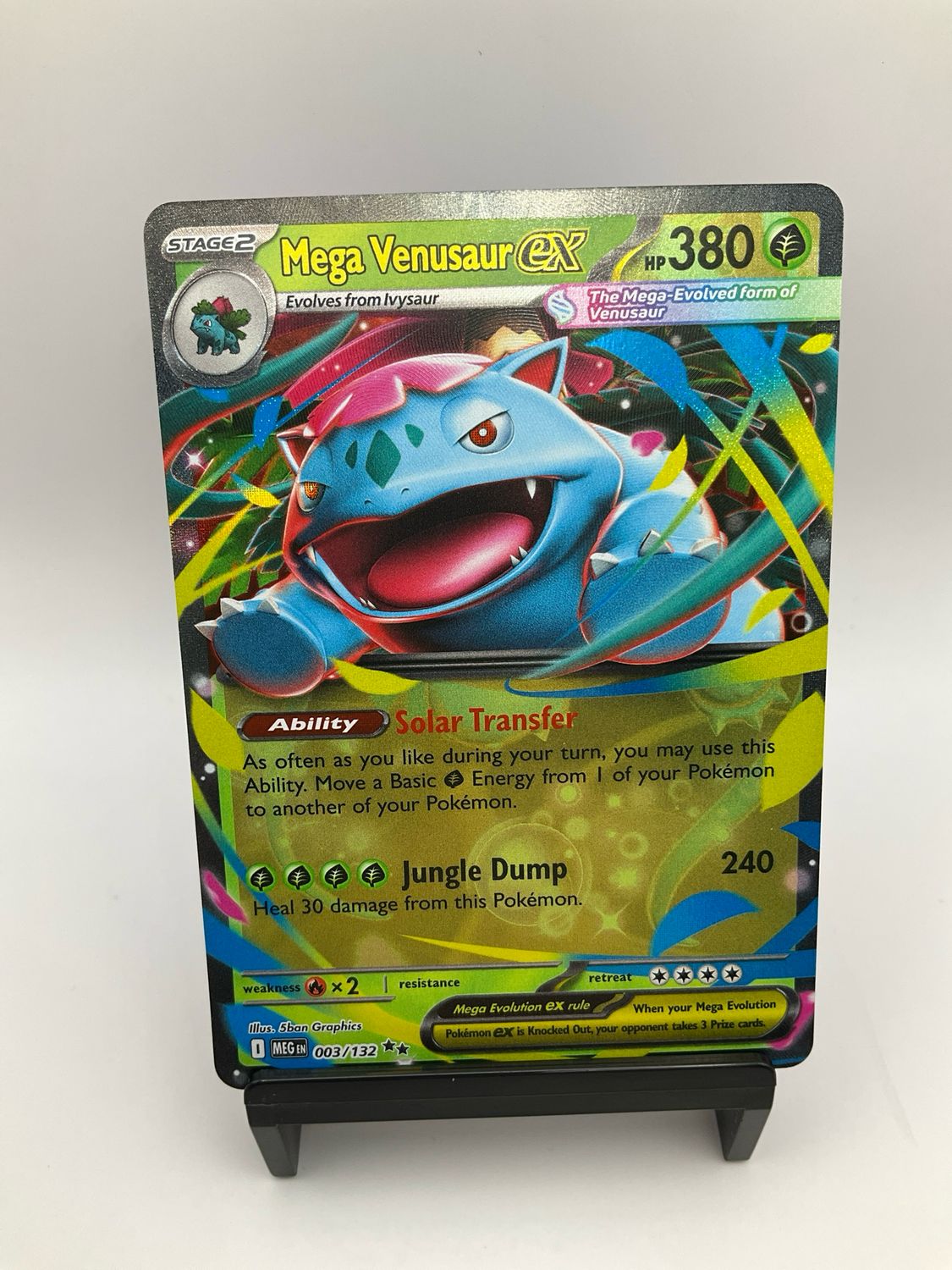 2025 POKEMON MEGA VENUSAUR EX 003/132