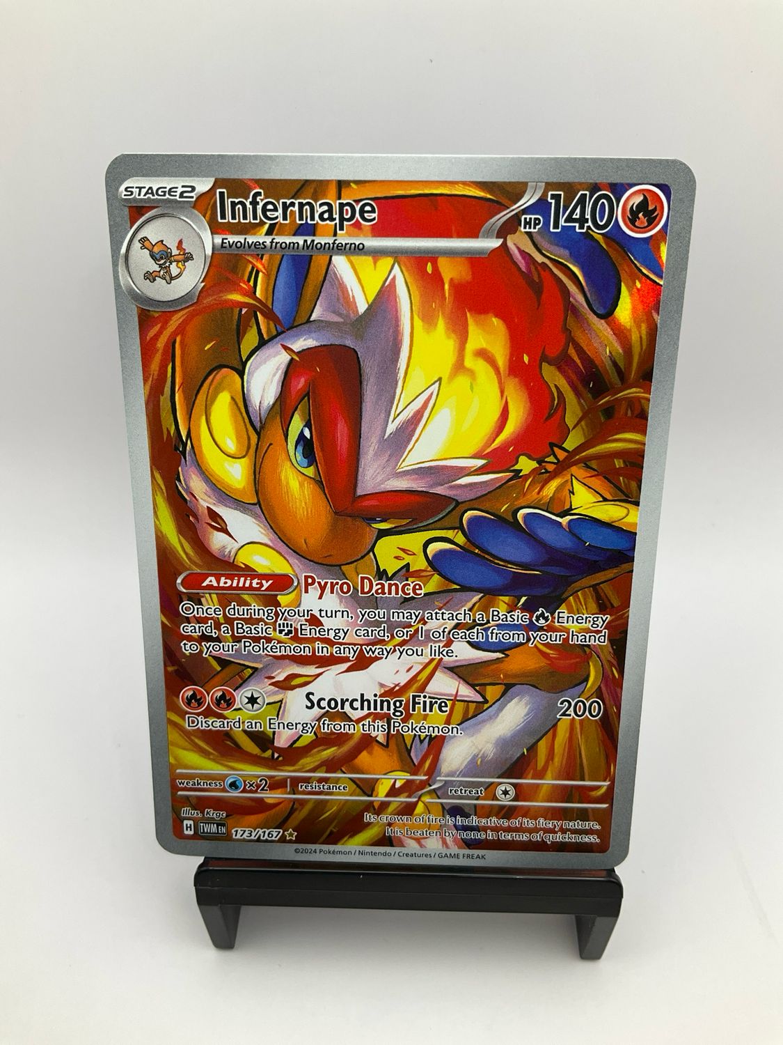 2024 POKEMON INFERNAPE 173/167