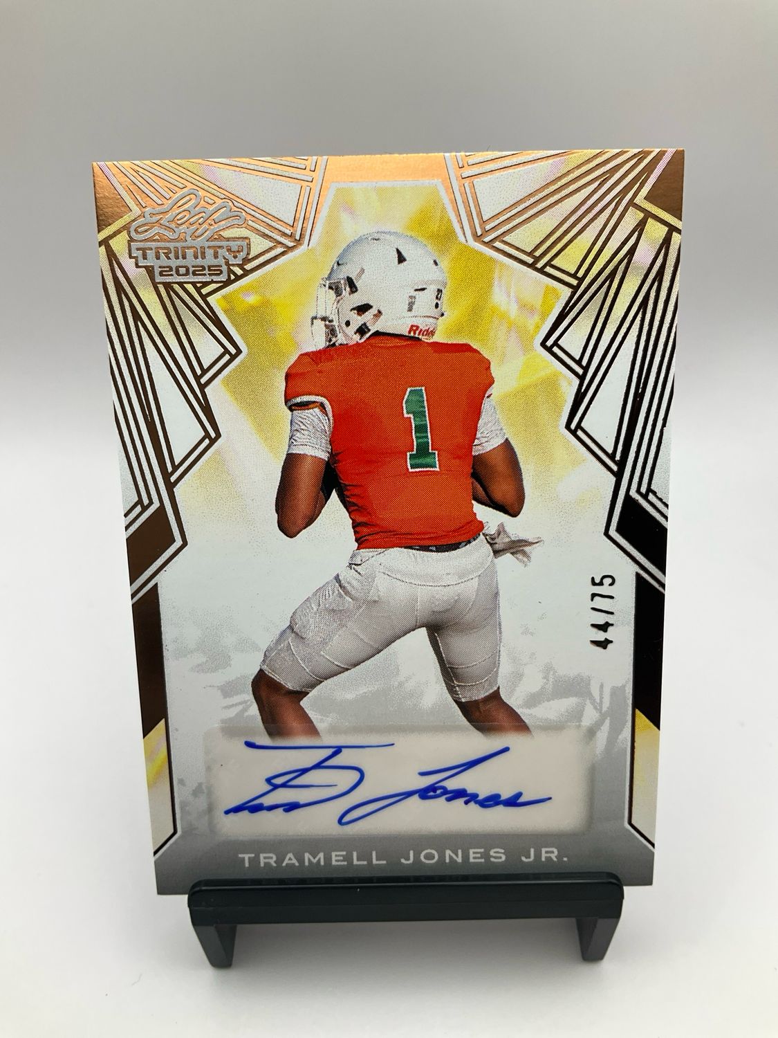 2025 LEAF TRINITY TREMELL JONES JR. AUTO /75