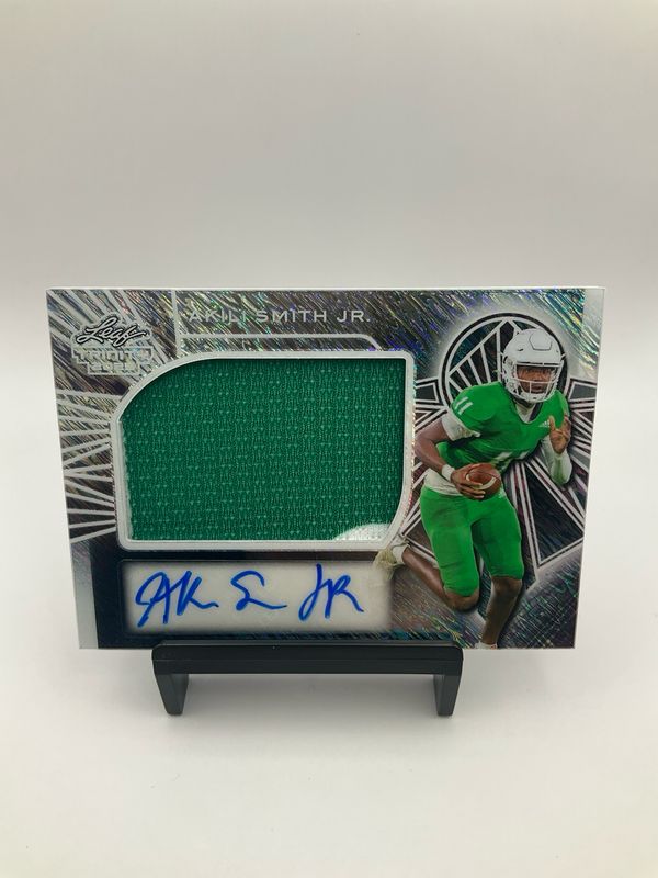 2025 LEAF TRINITY AKILI SMITH JR. PATCH AUTO /10