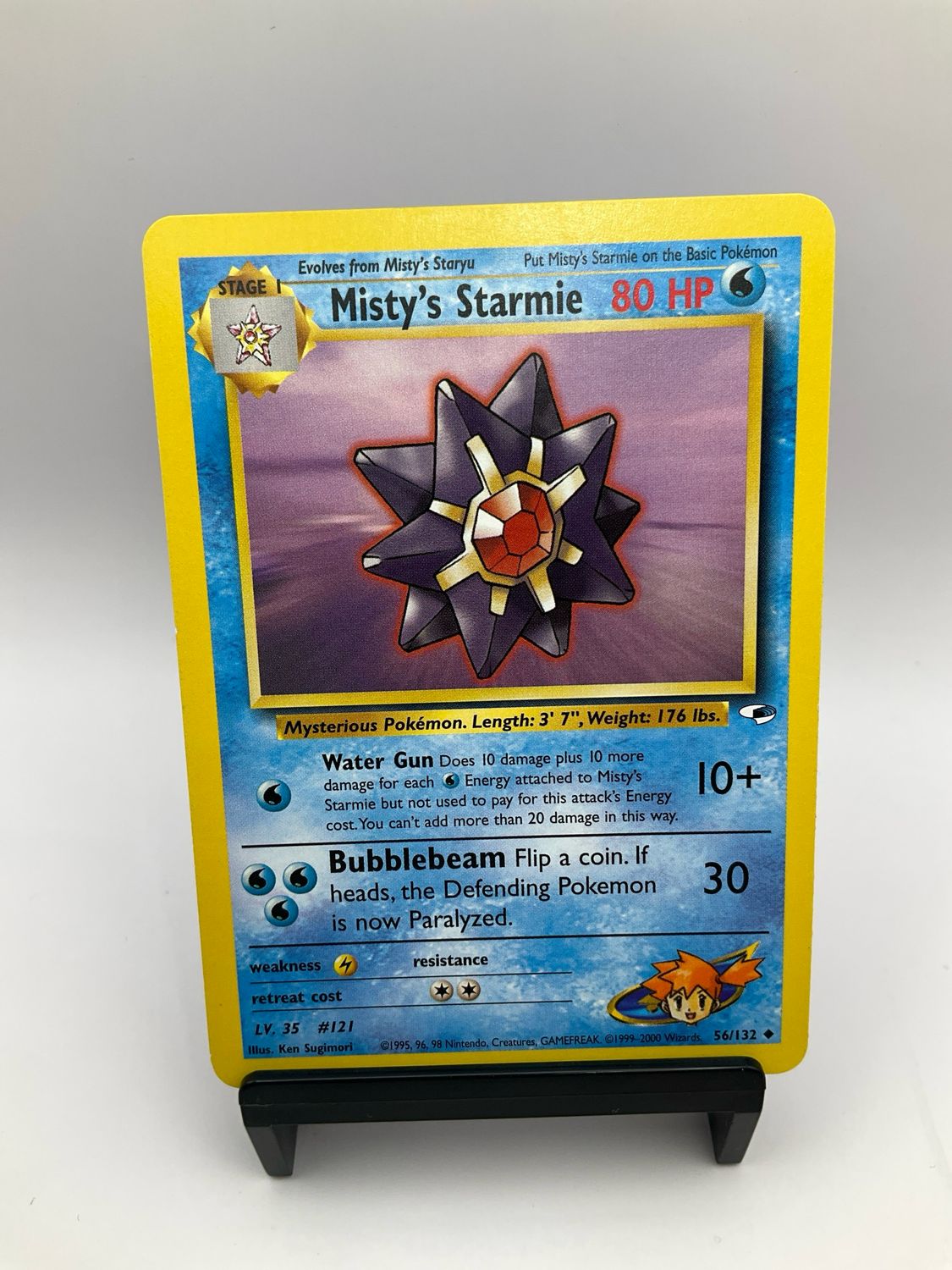 1999 POKEMON MISTY'S STARMIE 56/132