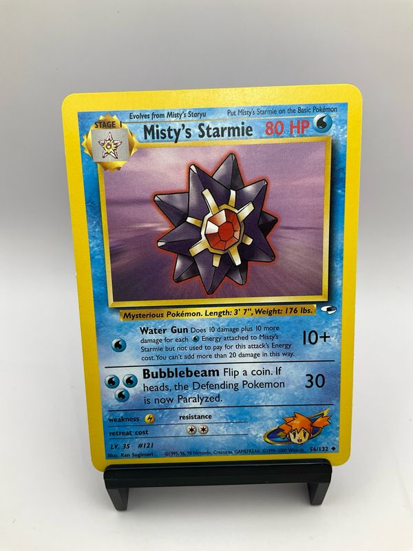 1999 POKEMON MISTY'S STARMIE 56/132