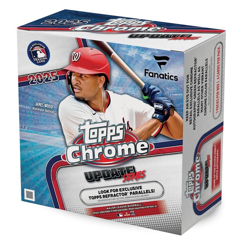 2025 TOPPS CHROME UPDATE FANATICS EXCLUSIVE MEGA