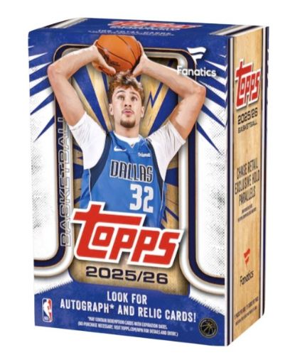 2025 TOPPS NBA FANATICS EXCLUSIVE BLASTER
